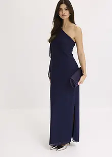 Robe une épaule en crêpe fin, bonprix