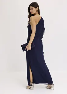 Robe une épaule en crêpe fin, bonprix
