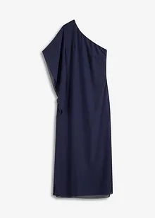 Robe une épaule en crêpe fin, bonprix