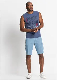 Lot de 2 débardeurs 100% coton, bonprix