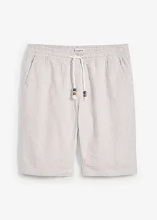 Regular Fit Bermuda mit Leinen, bonprix