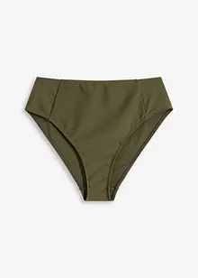 Bas de bikini taille haute, échancré, bonprix