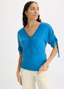 T-shirt à boutons décoratifs, bonprix