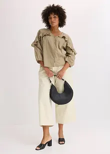 Léger chemisier à volants, bonprix