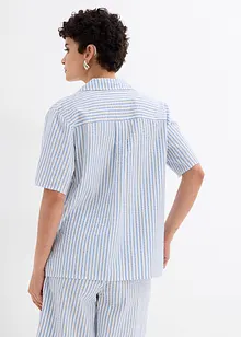Hemdbluse aus reiner Baumwolle, bonprix