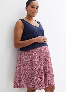 Robe 2en 1 de grossesse et d'allaitement en jersey coton, bonprix