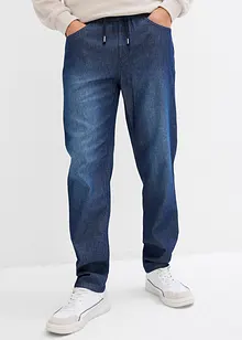 Lot de 2 jeans à taille élastiquée Classic Fit en denim estival, bonprix