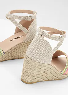 Sandales compensées, bonprix