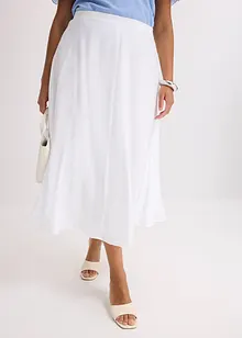 Jupe midi fluide, bonprix