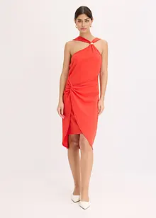 Figurbetontes Kleid mit Neckholder-Ausschnitt, bonprix