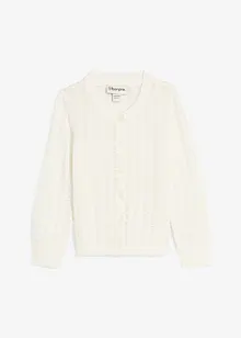 Gilet en maille ajourée, bonprix