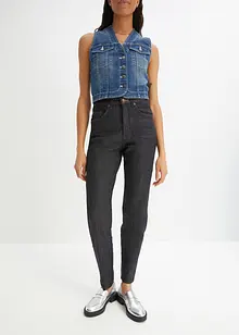 Jean mom taille haute, extensible, bonprix