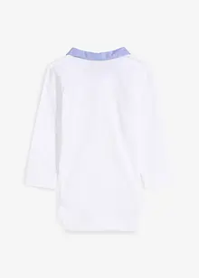 Body bébé à col chemise, 100% coton, bonprix