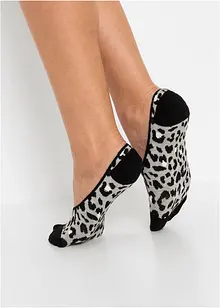 Lot de 6 paires de protège-pieds avec coton, bonprix
