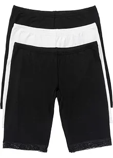 Lot de 3 boxers femme longs en matière douce, bonprix
