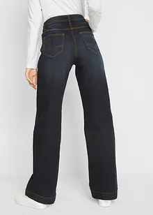 Wide Leg Jeans Mid Waist, Bequembund, bonprix