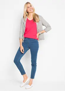 Lot de 5 débardeurs longs 100% coton, bonprix