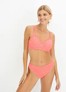 Soutien-gorge minimiseur avec broderies filigranées, bonprix