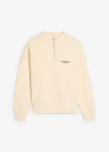 Oversize-Sweatshirt aus reiner Bio-Baumwolle, bonprix