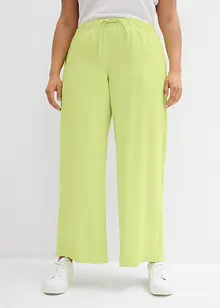 Pantalon large en viscose fluide, bonprix