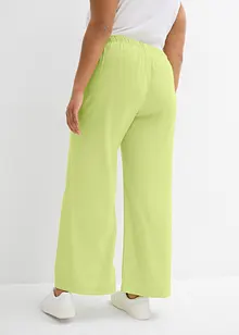 Pantalon large en viscose fluide, bonprix