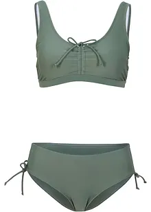 Bustier-Bikini (2-tlg.Set) mit Bindeband, bonprix