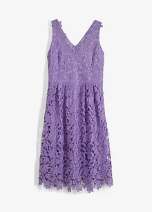 Robe en dentelle avec empiècement au crochet, bonprix