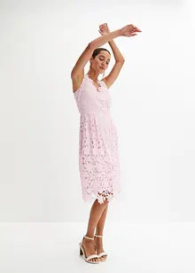 Spitzenkleid mit Häkeleinsatz, bonprix