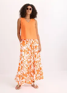 Blouse sans manches en viscose mélangée, bonprix