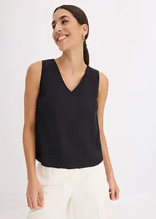 Blusentop aus softem Viskose-Mix, bonprix