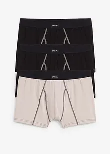 Lot de 3 boxers ajustés, bonprix