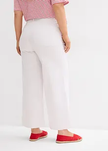 Wide-Leg-Jeans, High Waist, cropped, bonprix