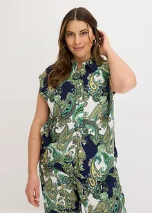 Chemisier imprimé en viscose fluide, bonprix