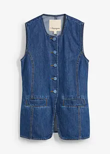 Gilet sans manches en jean, bonprix