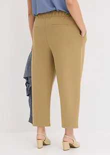 Pantalon en jersey à pinces, bonprix