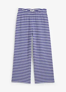 Pantalon en jersey coton texturé, bonprix