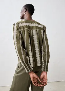 Bluse aus reinem Leinen, bonprix