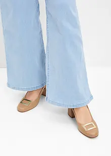 Escarpins à talons ouverts, bonprix