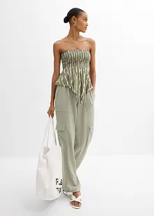Top bustier en viscose fluide, bonprix