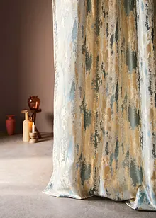 Rideau prêt à poser en jacquard effet brillant (1 pce), bonprix