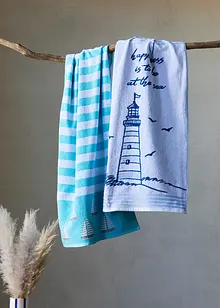 Handtuch mit Leuchtturm, bonprix