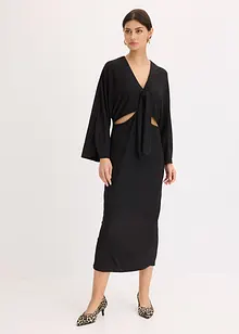 Midikleid mit Cut-Outs, bonprix