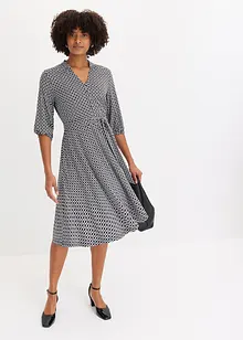 Jersey-Blusenkleid mit Bindeband (2.tlg-Set), bonprix