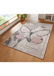 Tapis motif grand papillon, bonprix