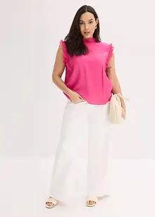 Bluse mit Volants, bonprix