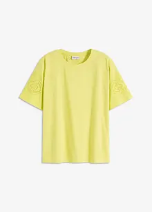T-shirt avec broderies anglaises, bonprix