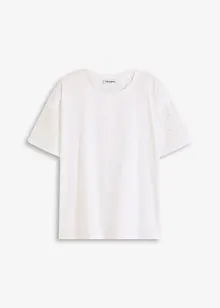 T-Shirt mit Lochstickerei, bonprix