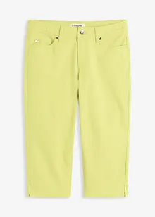 Pantalon corsaire taille élastiquée, bonprix