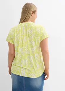 Henleyshirt aus softem Viskose-Mix, bonprix