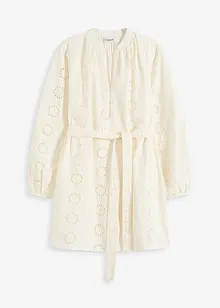 Blusenkleid aus reiner Bio-Baumwolle, bonprix